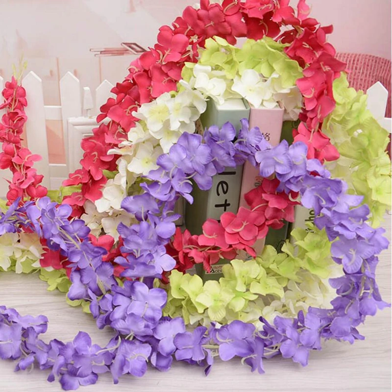 1PC30CM ротанговая лента Wisteria искусственная Цветочная лоза для свадьбы дома