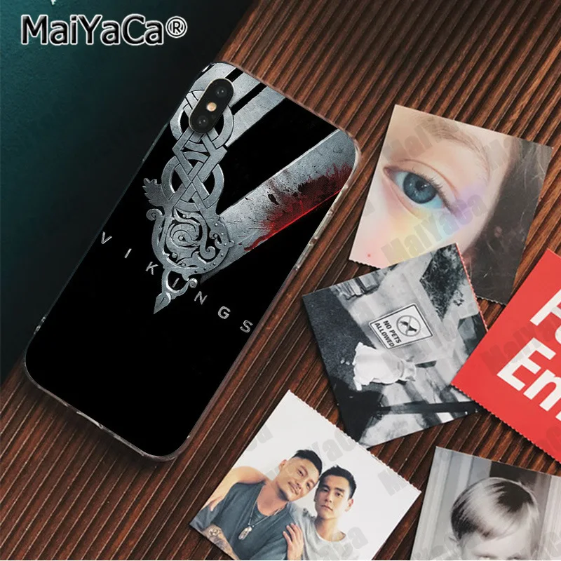 MaiYaCa сериал «Викинги» красочные милые аксессуары для телефонов Чехол для iphone 11 pro X XS MAX 66S 7 7plus 8 8Plus 5s XR чехол