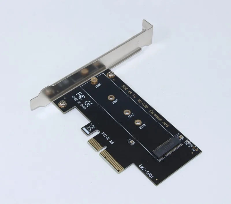 Полная скорость M.2 NVMe SSD NGFF к PCIE X4 адаптер M ключ интерфейсная карта поддержка PCI