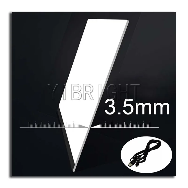 Diamond Painting A4 Luminescent Panel Cross Stitch LED Light Tablet Ultrathin 3.5mm Pad Apply to EU/UK/AU/US/USB Plug YN | Дом и сад