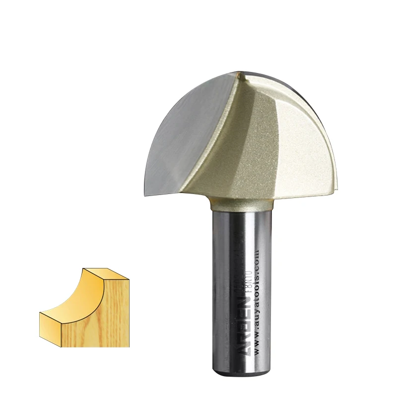 Деревообрабатывающий инструмент Core Box Arden фрезерный бит 1/4*1/8 1/4 &quotхвостовик Арден