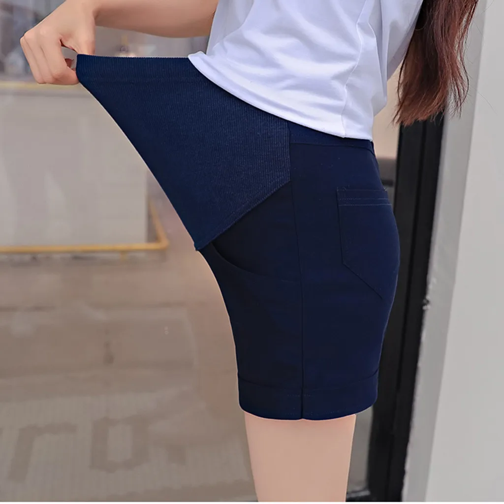 SAGACE повседневные женские шорты для беременных с высокой талией бега спортивные