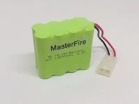 masterfire original 9 6v 1800mah 8x aa ni mh battery cell rechargeable nimh batteries combination aa with plug