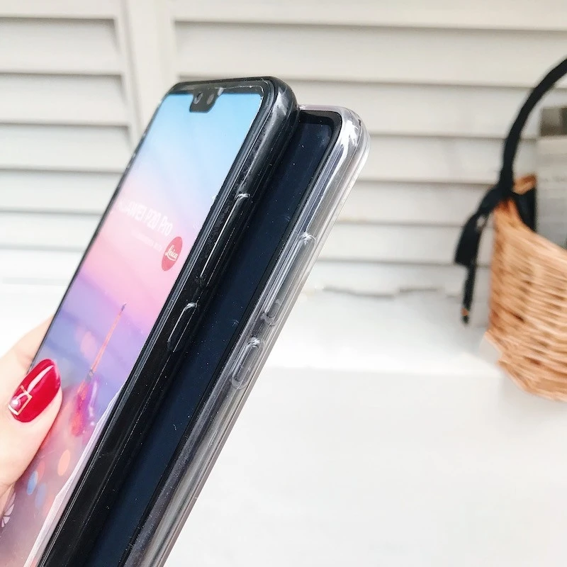Прозрачный чехол P20pro со звездами для Huawei p20 lite p30pro honor 8x мягкие силиконовые чехлы