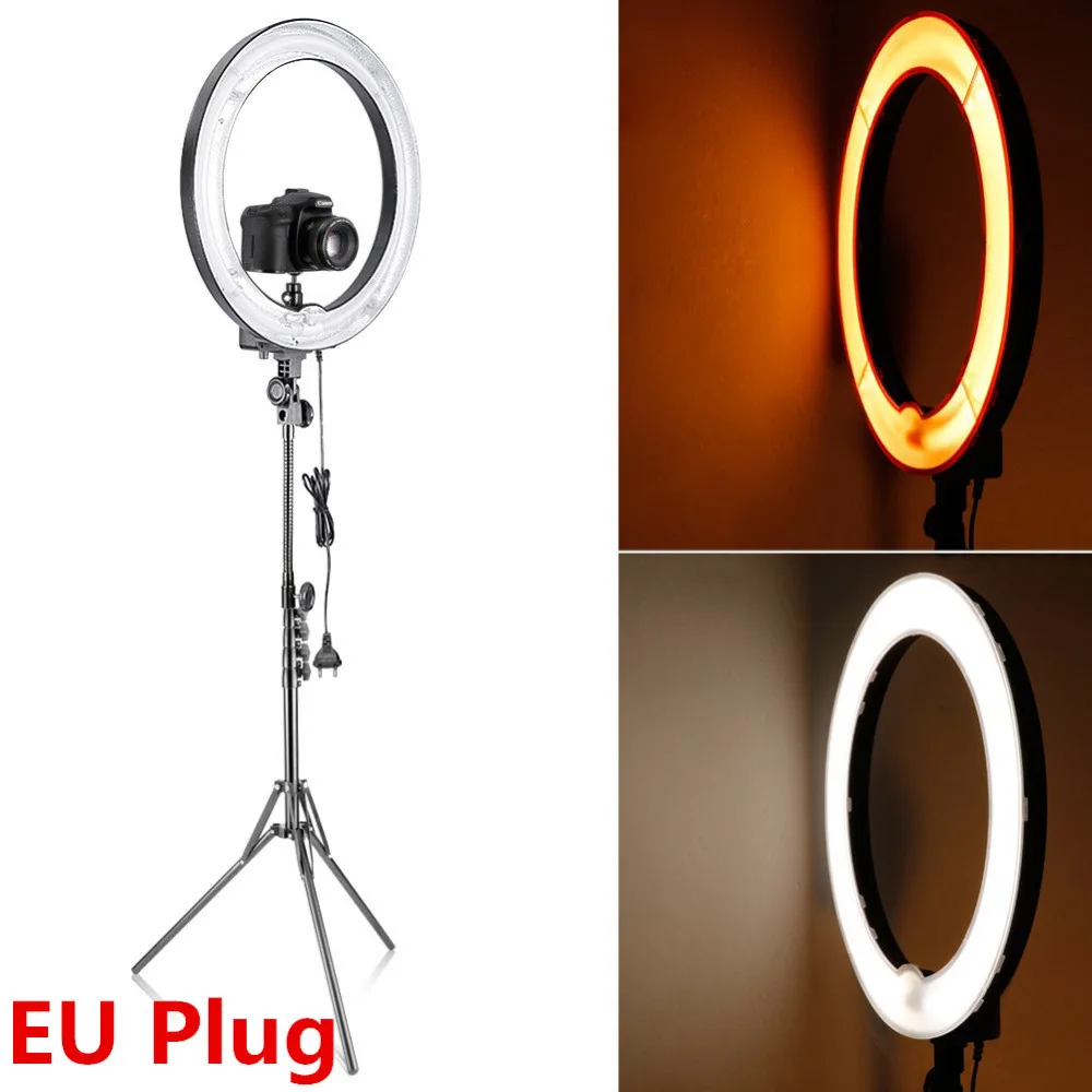 Neewer студия камера 18 &quotвнешний 14&quot Крытый 600W 5500K ФЛУОРЕСЦЕНТНОЕ кольцо различные