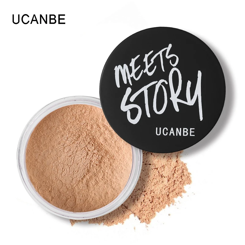 Ucanbe, макияж для лица, отделочная пудра, водостойкая, контроль масла, полупрозрачная пудра, осветляющая, удлиняющая, минеральная, базовый контур