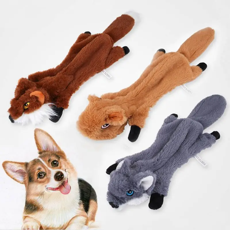 Мягкие плюшевые куклы в форме животных игрушки для домашних жевательные щенков