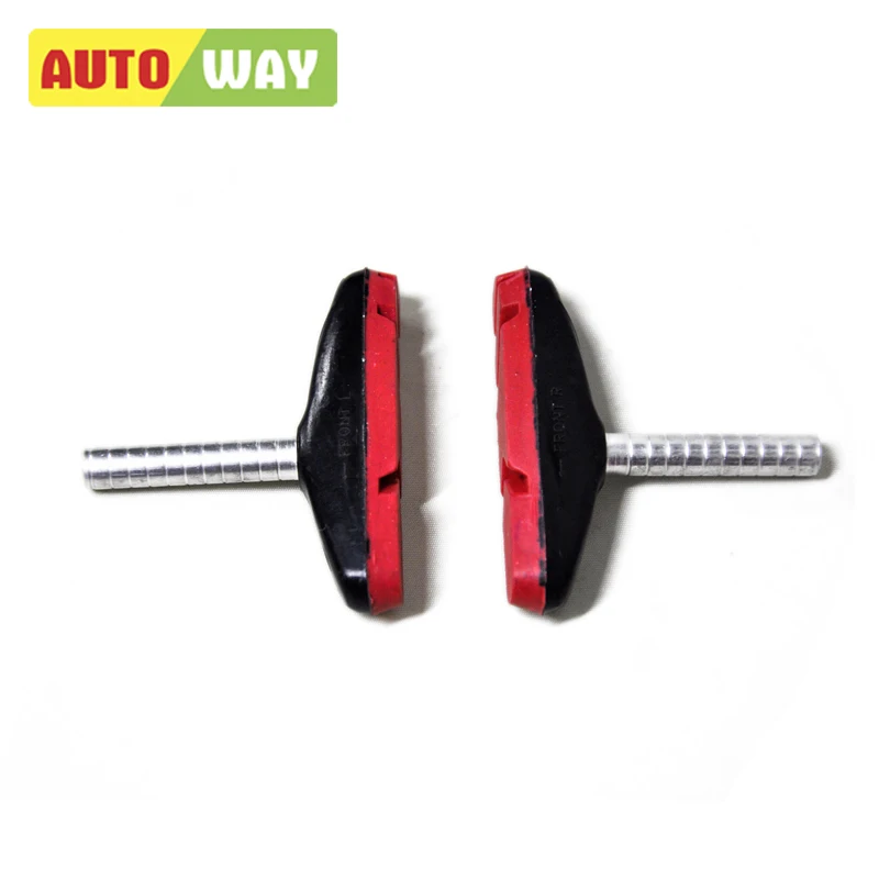 2 пары резиновых тормозных колодок Autoway SJ110RB тормозные колодки для горного
