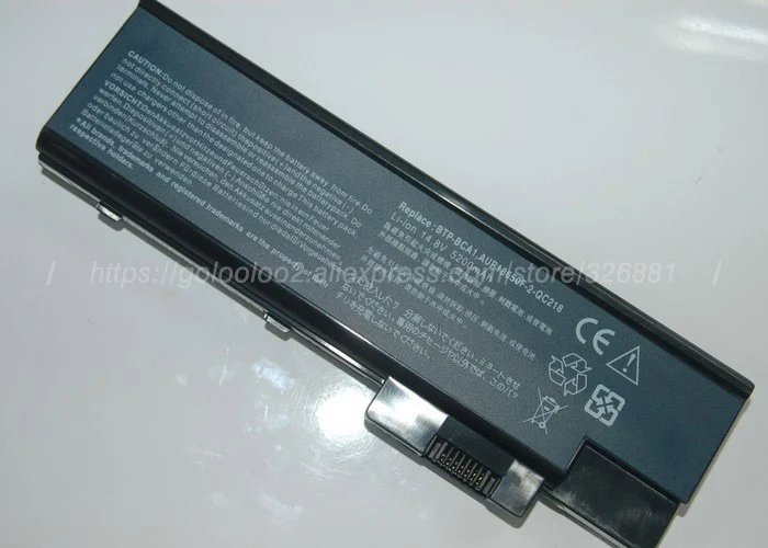 Golooloo 8 ячеек 4400, MAH14.4V батарея для ACER BT. T5005.001 4UR18650F-1-QC192 BT. T5007.001 BT. T5007.002 BTP-AS1681 TM4000