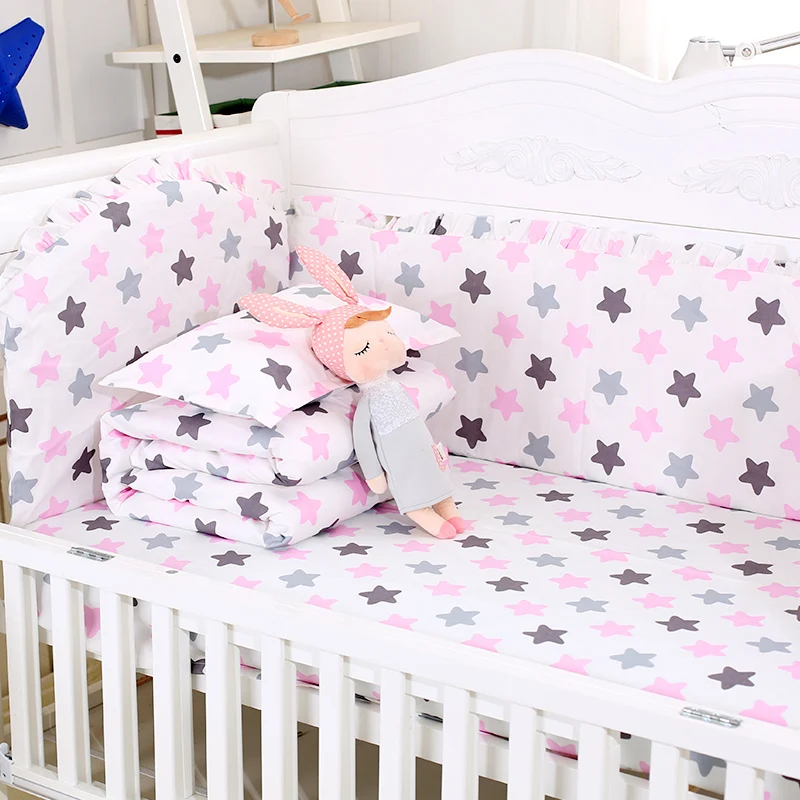 8 шт./компл. Высокое качество для новорожденных Постельное белье удобные
