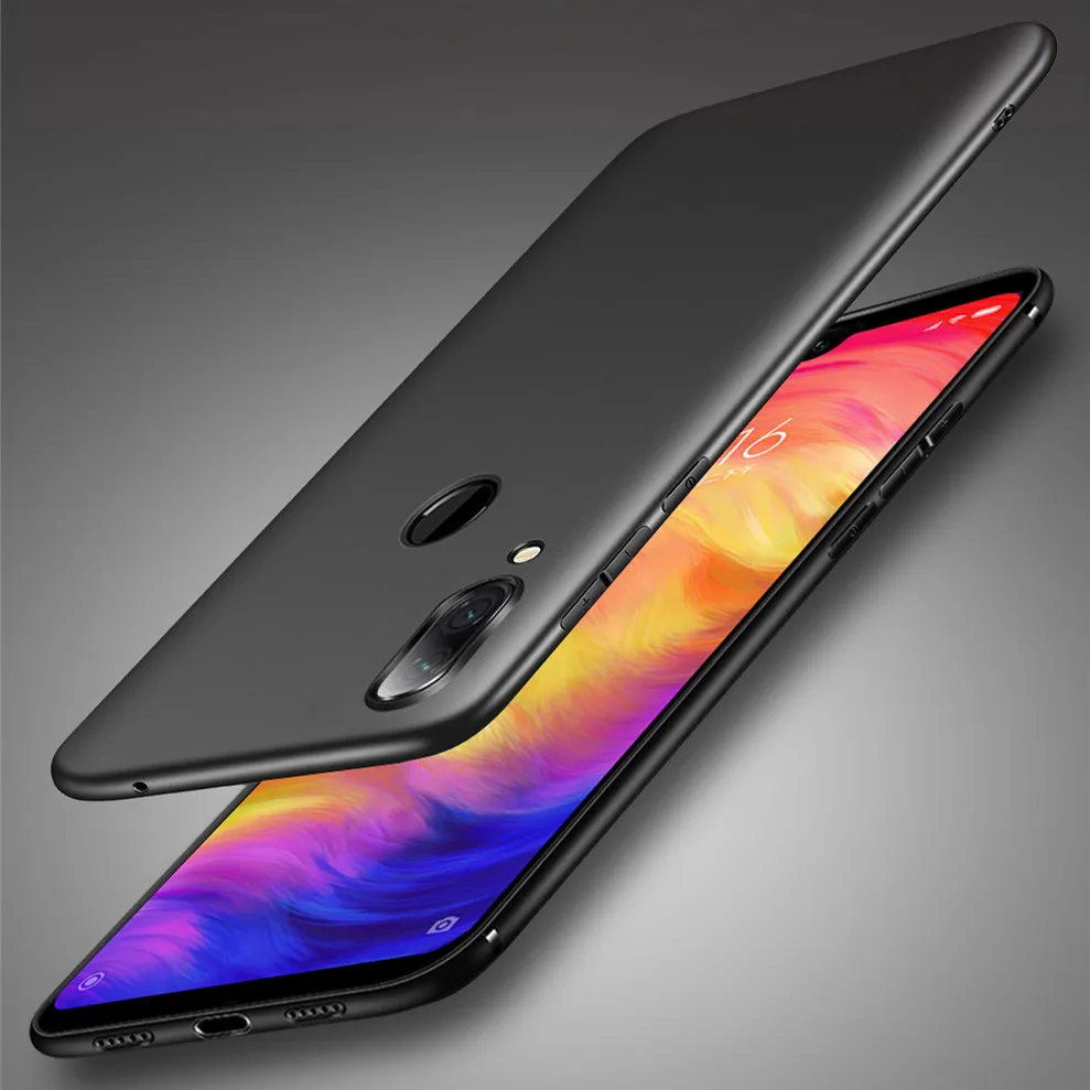 

For Xiaomi Redmi Note 7 ultra thin Slim Soft tpu Silicone Back Case Cover