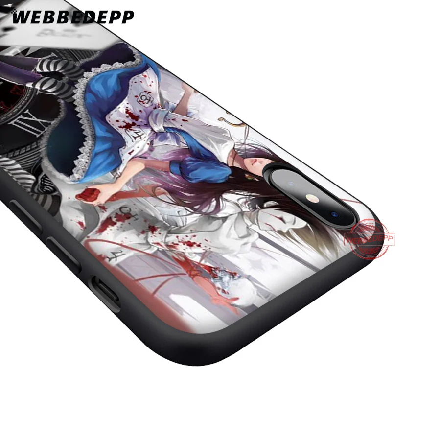 WEBBEDEPP Alice Madness Returns Soft Silicone Case for iPhone 8 7 6S 6 Plus 11 Pro XS Max XR X 5 5S SE Back Shell | Мобильные