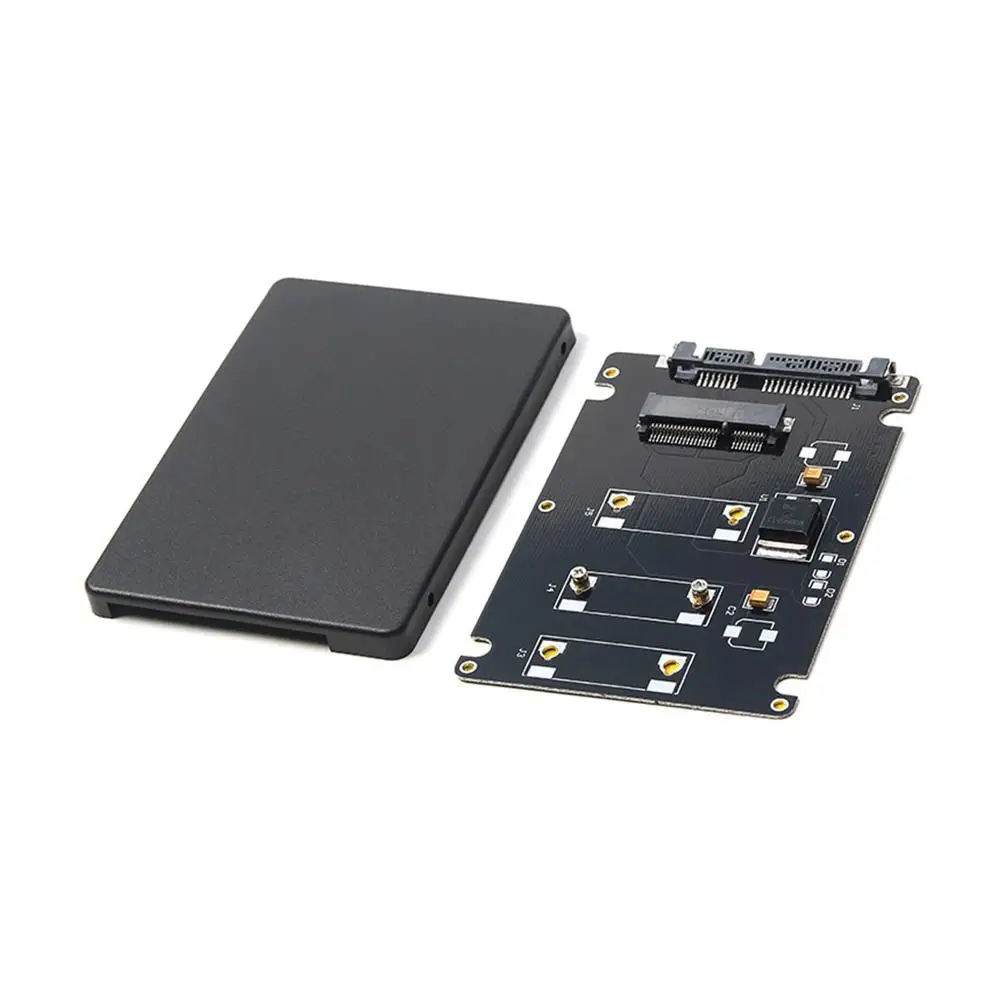 

Мини адаптер Pcie mSATA SSD для 2,5-дюймового адаптера SATA3, чехол SATA, адаптер с винтами