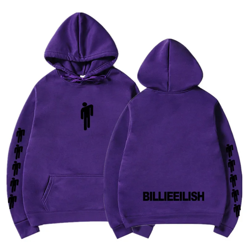 Billie Eilish модные толстовки с принтом женские/мужские толстовки с капюшоном и длинным рукавом горячая Распродажа повседневные трендовые уличные толстовки