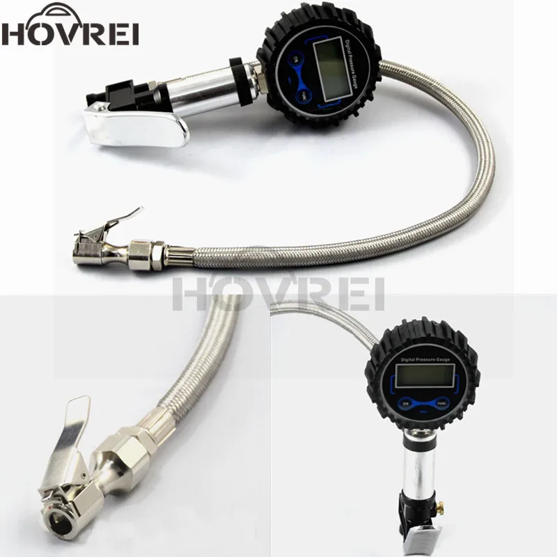 Пневматический пистолет для накачивания колес Автомобильный цифровой насос шин