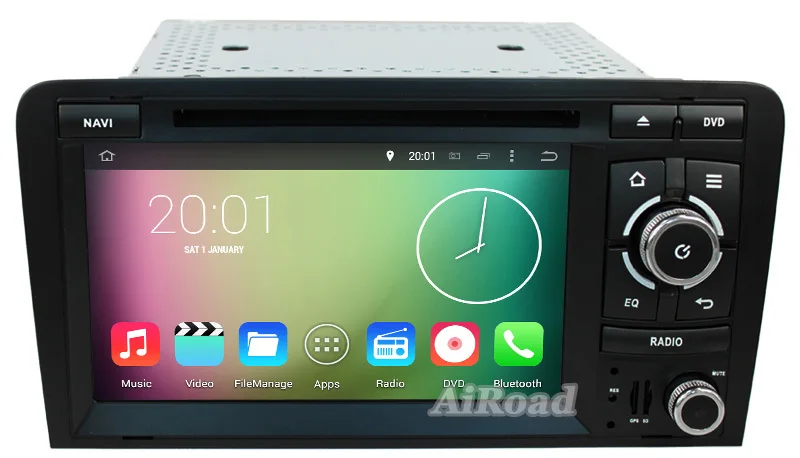 Kitkat RK3188 Quad Core 1024*600 Android 4.4.4 Автомобиля DVD GPS для Audi A3 в Автомобиле Развлечений