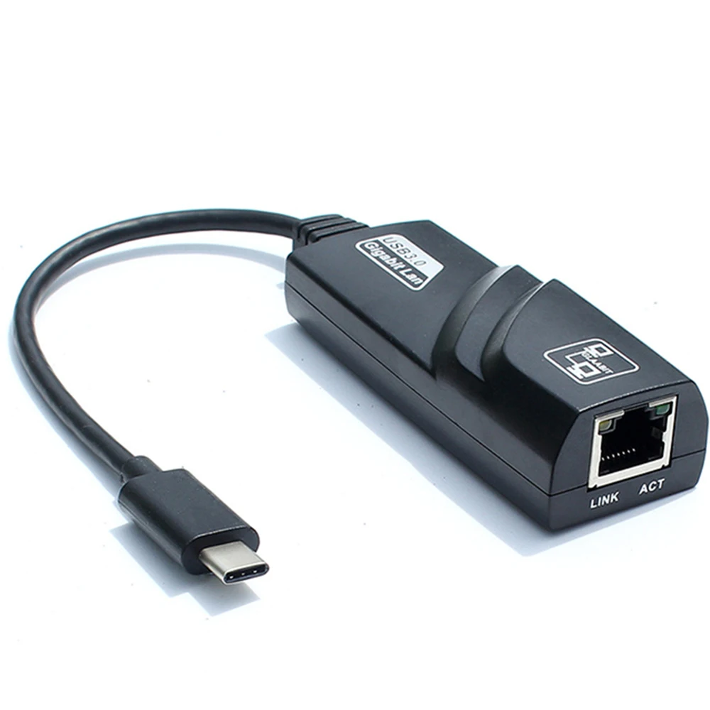 Саго usb 3 1 типа c для RJ45 Соединительная плата локальной компьютерной сети Тип