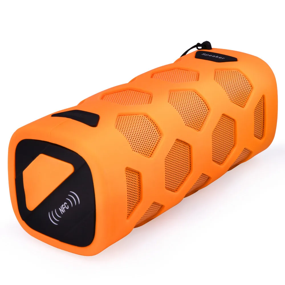 Уличная портативная Громкая Беспроводная колонка с NFC мобильный мощный Три