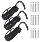 Deemount 1530 кг настенный крючок для крепления MTB, для хранения велосипедов, фиксированная подвесная стойка, подставка для велосипеда, держатель, 3 шт.лот