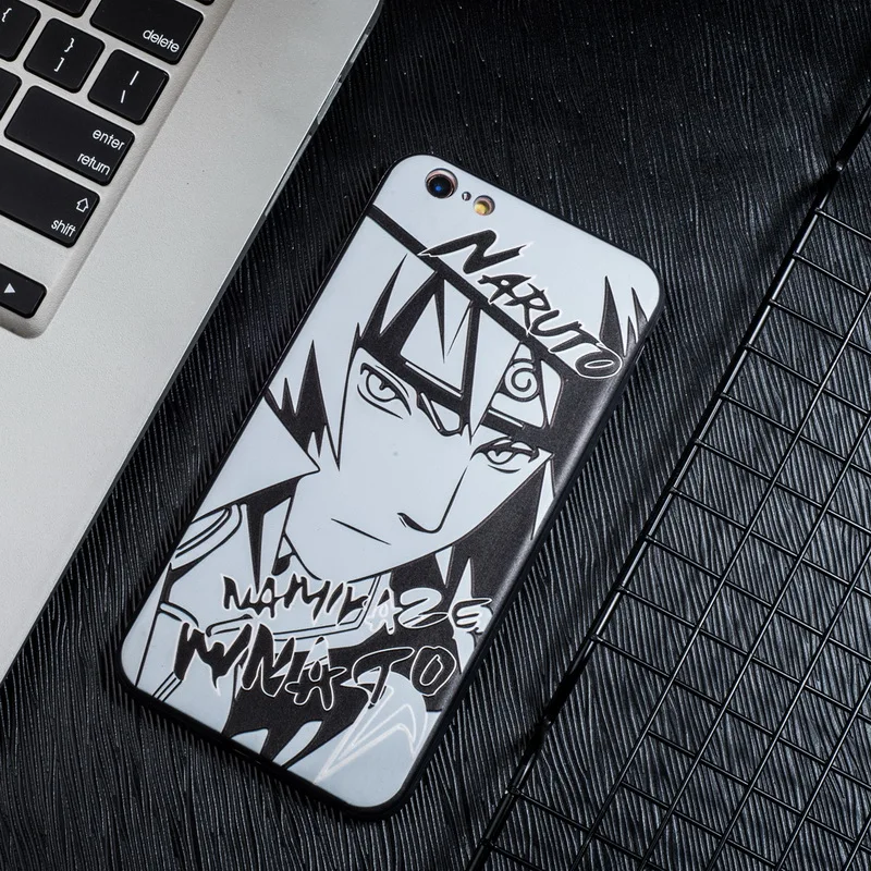 NOWAL с героями аниме Наруто чехол для телефона iPhone XS Max XR X 10 6 S 7 8 плюс супер Anime SASUKE