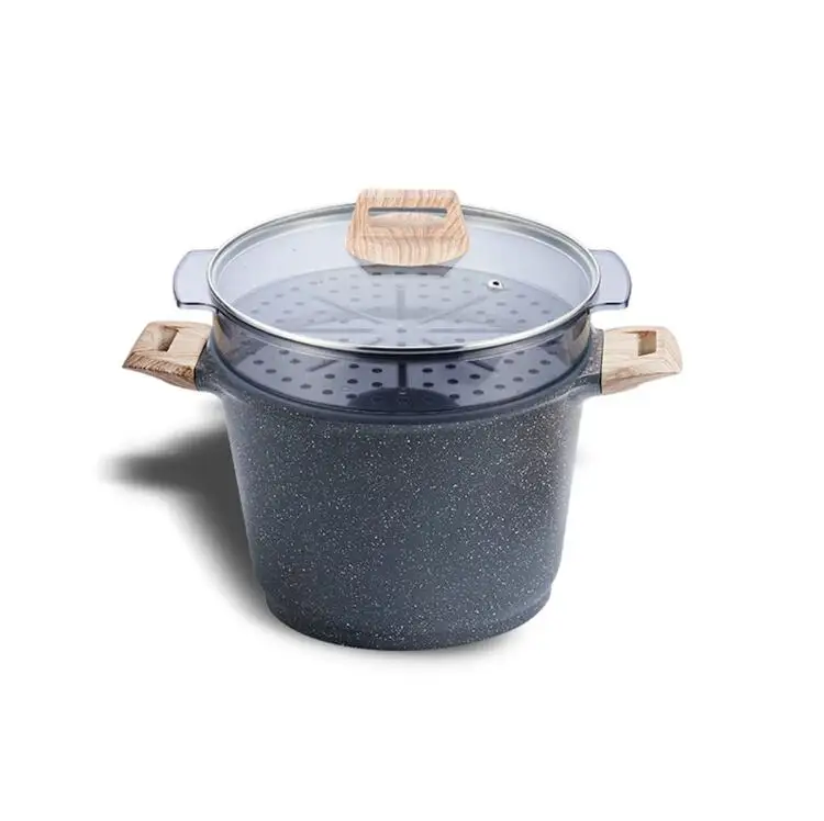 Суповый горшок антипригарный отпариватель Ramen Home Simmering Pots большая емкость Broth мультяшная чашка TG205