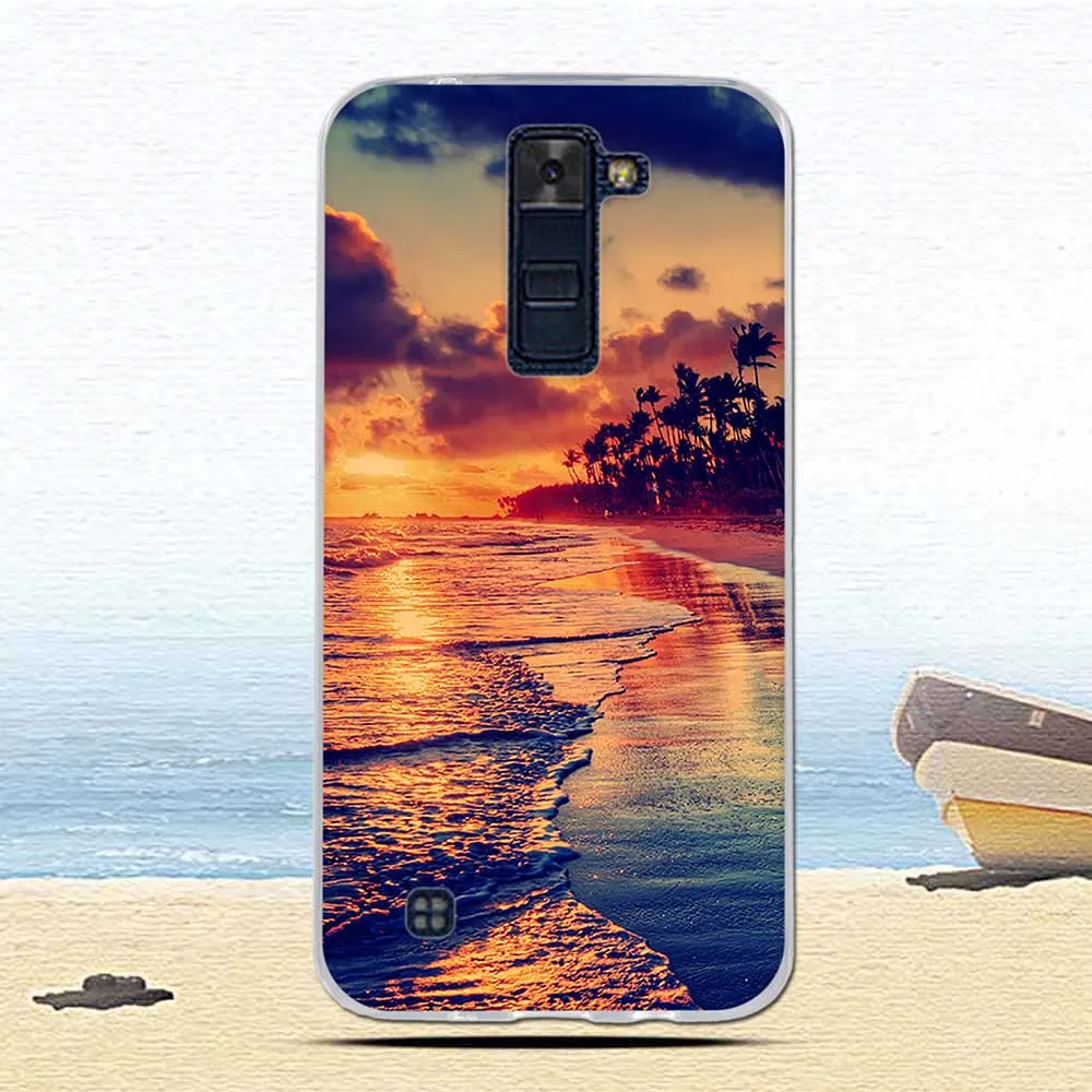 30 Мягкий чехол для LG K8 LTE K350 K350E K350N чехол силиконовый чехол для телефона Capa LG K8 чехол для LG K8 LTE чехол - Цвет: 30