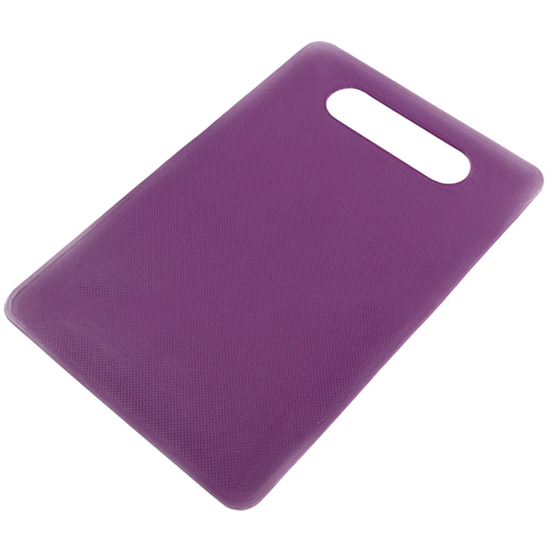 Purple Нескользящая разделочная доска, антибактериальная пластиковая овощная разделочная доска, разделочная доска с отверстием для еды, разделочная доска, кухонные инструменты - Цвет: Purple