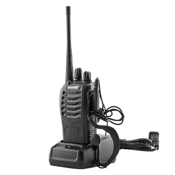 SOONHUA BF 888S 2 шт. иди и болтай Walkie Talkie “иди 5 Вт 400 470 МГц Talkie“ переносные рации с