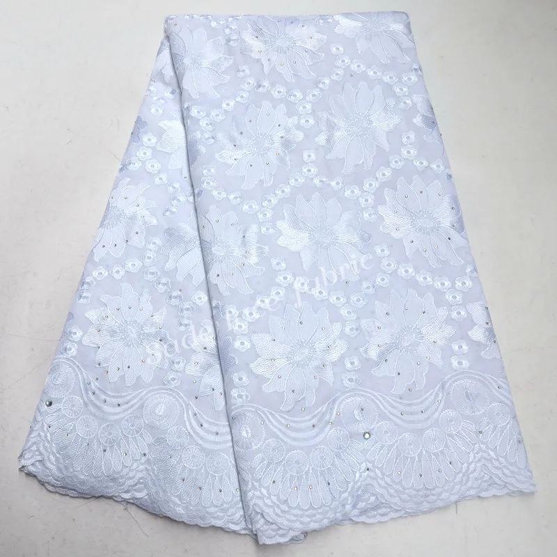Swiss tulle cotton lace fabric 2019 African high quality dry Nigerian dress | Дом и сад