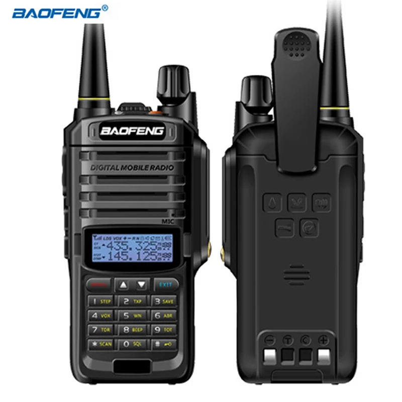 Baofeng 2 шт. uv-9r плюс Двухканальные рации 136-174/400-520 мГц IP67 Водонепроницаемый 9R