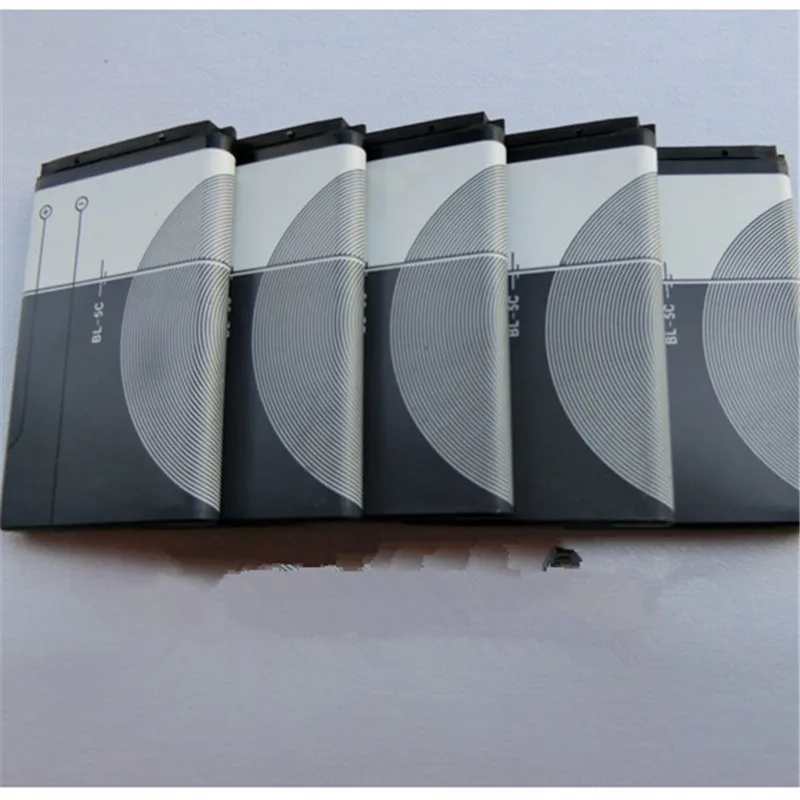 5 шт. BL5C оптовая продажа аккумулятор для Nokia 1000/1010/1100/1108/1110/1111/1112/1116/|battery for nokia|battery