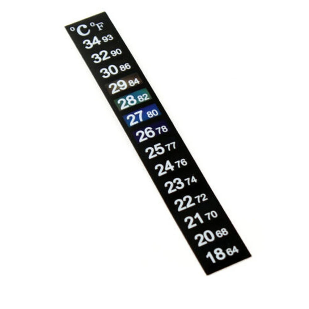Термометр наклейка для аквариума|stick on thermometer|stick onglass thermometer |