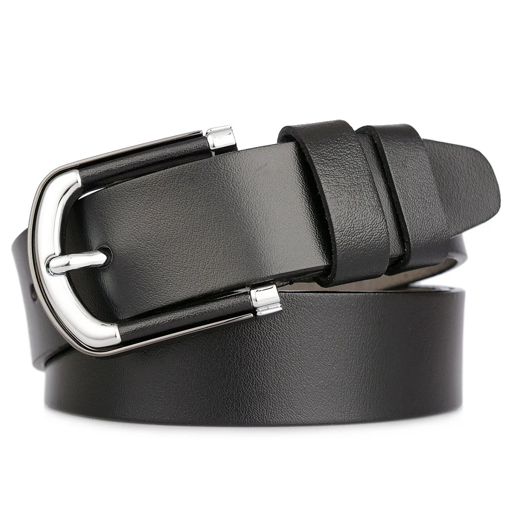 Новый высококачественный Женский кожаный ремень для отдыха с широким ремешком 3