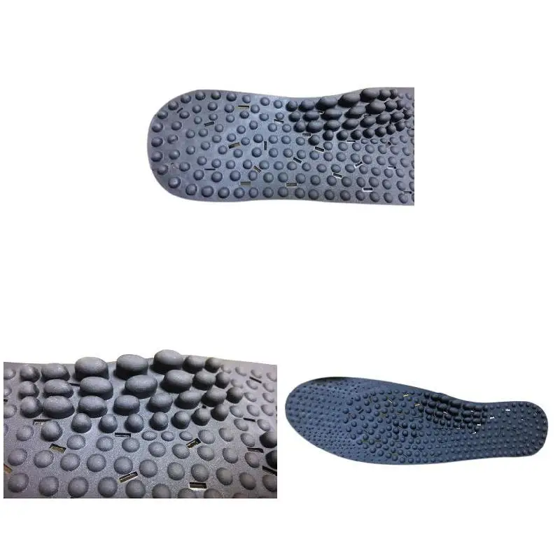

1 Pair Massage Insoles Negative Ion Acupressure Feet Care Breathable Insole TK-ing