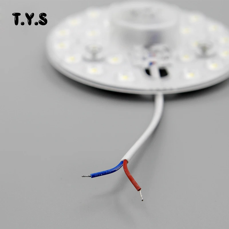 Светодиодный светильник 12 Вт 18 24 SMD 2835 220 В панельный современный потолочный