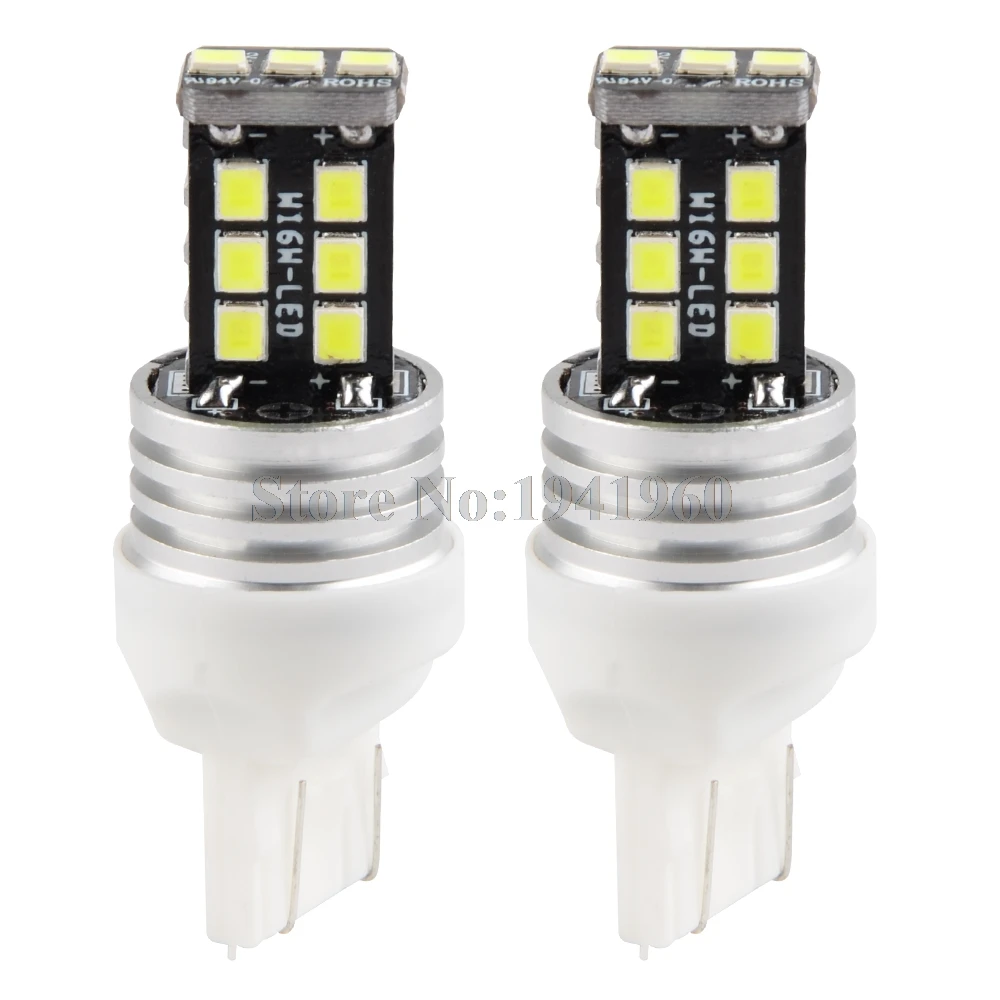 Nicecnc 2 шт. T20 7443 7440 автомобилей Canbus Ошибок LED Резервное копирование свет автомобиля