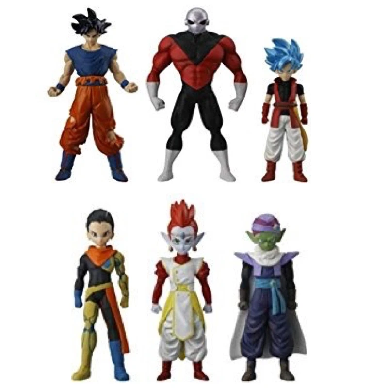Принтом из мультфильма Жемчуг дракона Супер Герои навыки Gashapon фигурка 01 SDBH