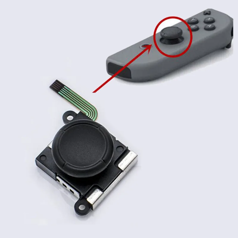 Запасная часть аналогового блока управления Джойстик для пальца Nintendo Switch Lite NS Mini