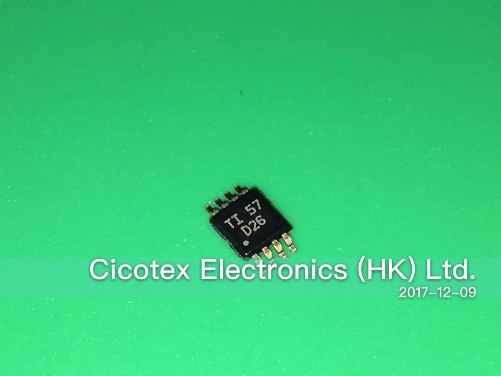 

2 шт./лот ADS8326IBDGKR MSOP8 D26 IC ADS8326IBDGKT ADC 16BIT образец 8vssop