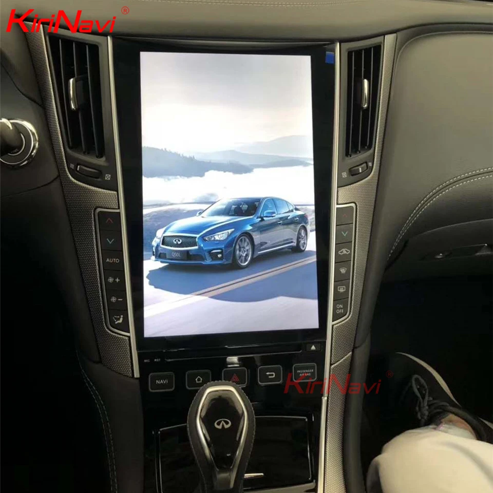 KiriNavi 12," 1 Din Android 8,1 Автомагнитола gps навигация для Infiniti Q50 Q50L автомобильный Dvd мультимедийный плеер Авто радио 2013