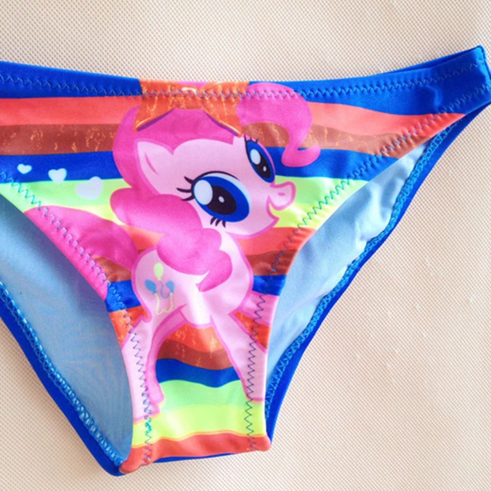 Rosakini Новинка 2017 года девочки дети Купальники для малышек My Little Pony Детский