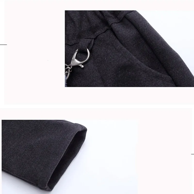 Детские Модные Штаны шаровары для девочек штаны Демисезонный вязаный свитер