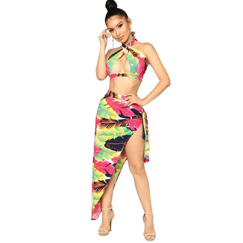 Женский Повседневный Спортивный костюм новинка 2018 комплект из двух предметов с