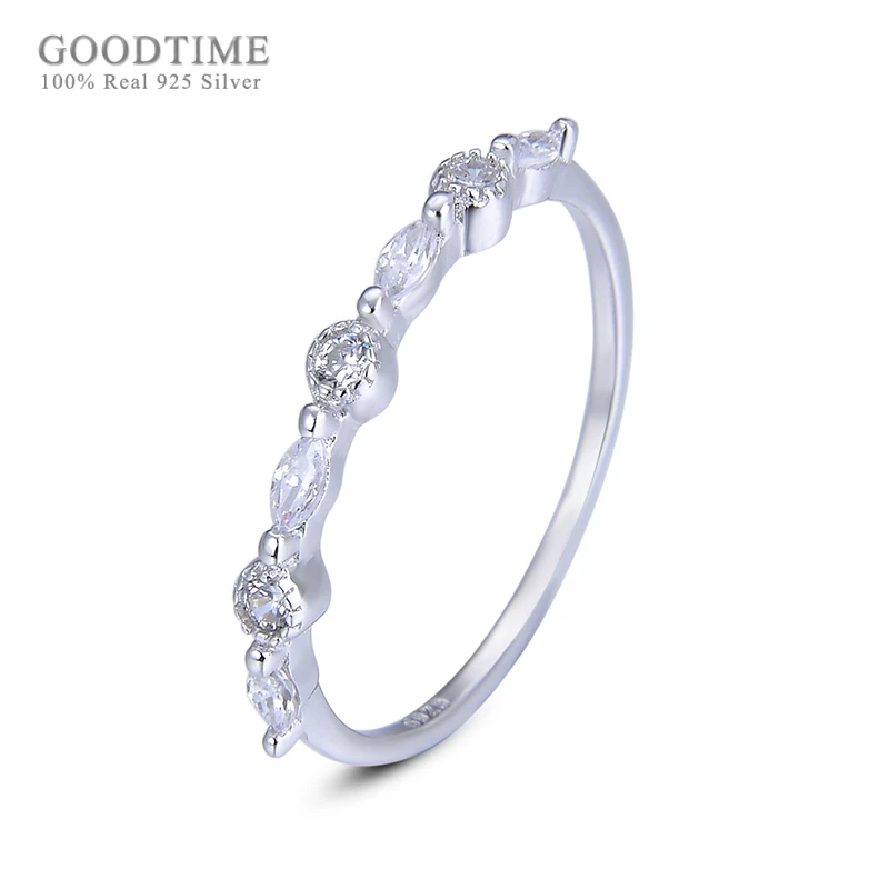 Модные женские Подарочные ювелирные изделия из чистого серебра 925 пробы вечерние