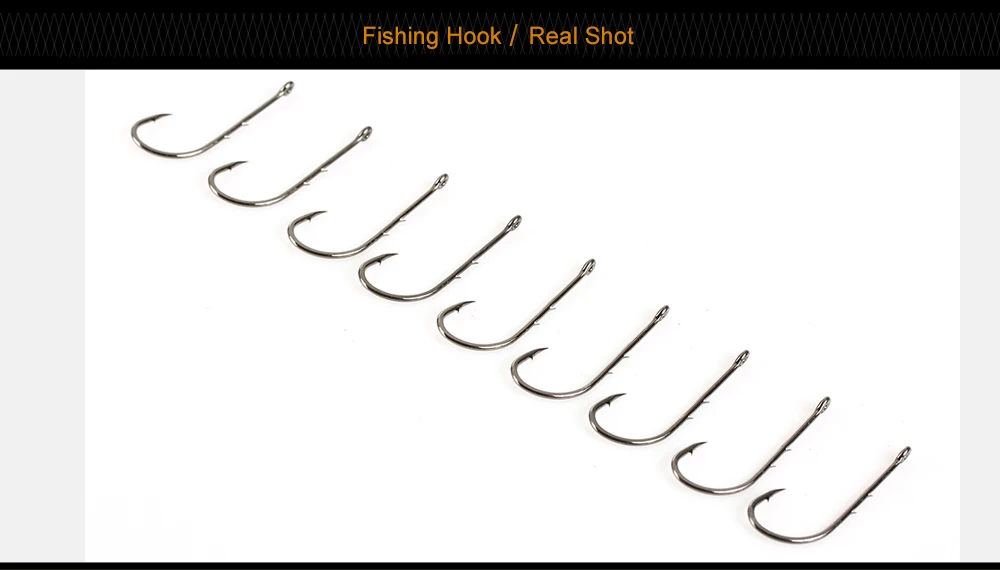FISH KING 50 шт. Baitholder 6#-12# HardnessBrand рыболовный крючок, брендовый рыболовный крючок, рыболовные крючки, BAITHOLDER, черный цвет, джиг, большой