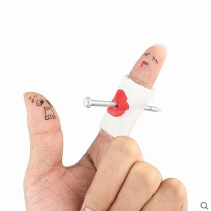 Nail игрушечная бутафория magic props cloes up Волшебная Магическая сцена|stage magic|magic propsmagic