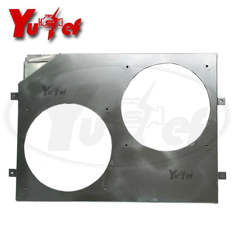 double 10Inch Universal fan shroud fit for Mitsubishi Montero Pajero V32