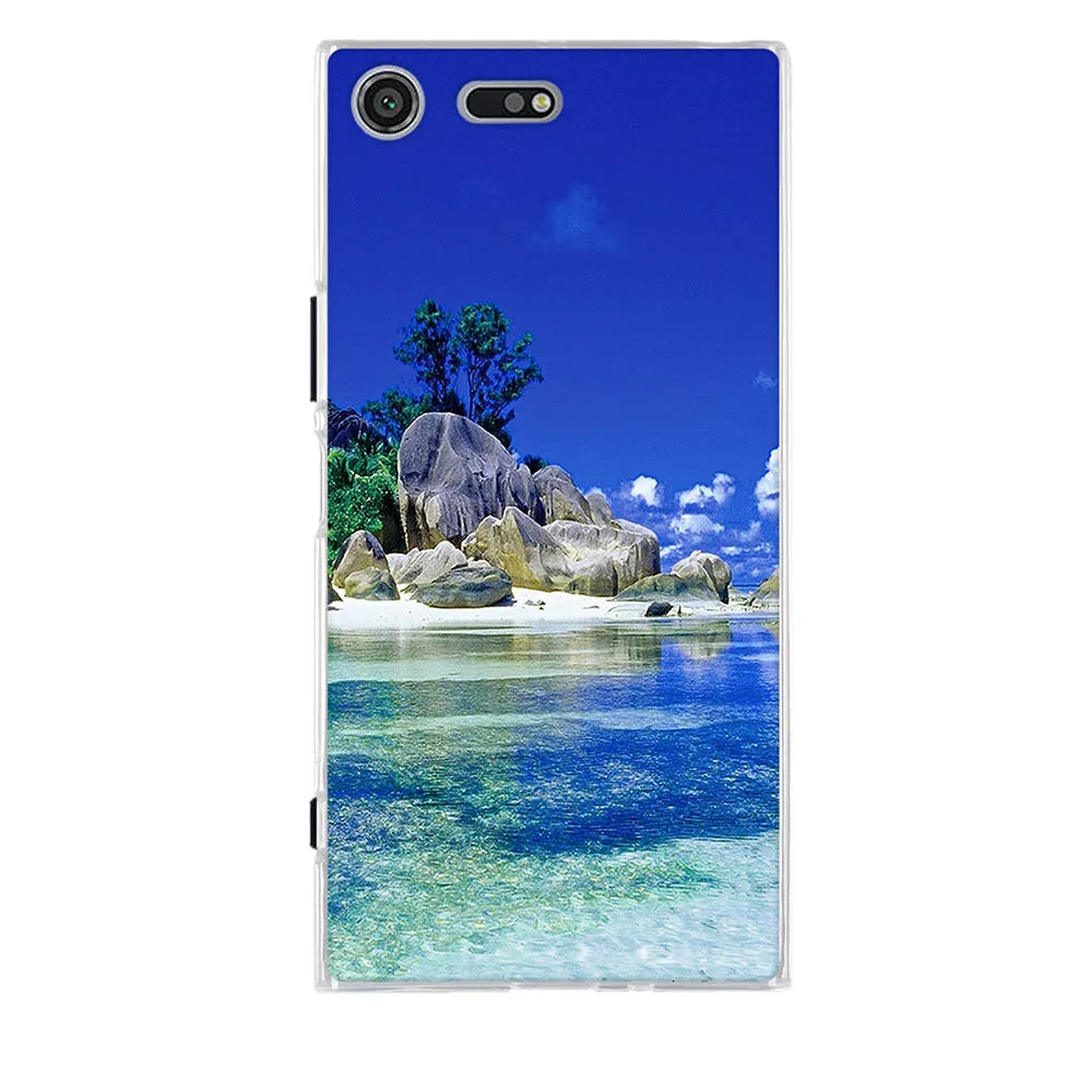 Милый чехол для Sony Xperia XZ Premium G8141 G8142 силиконовый с 3D-принтом 5 46 дюйма двойной |