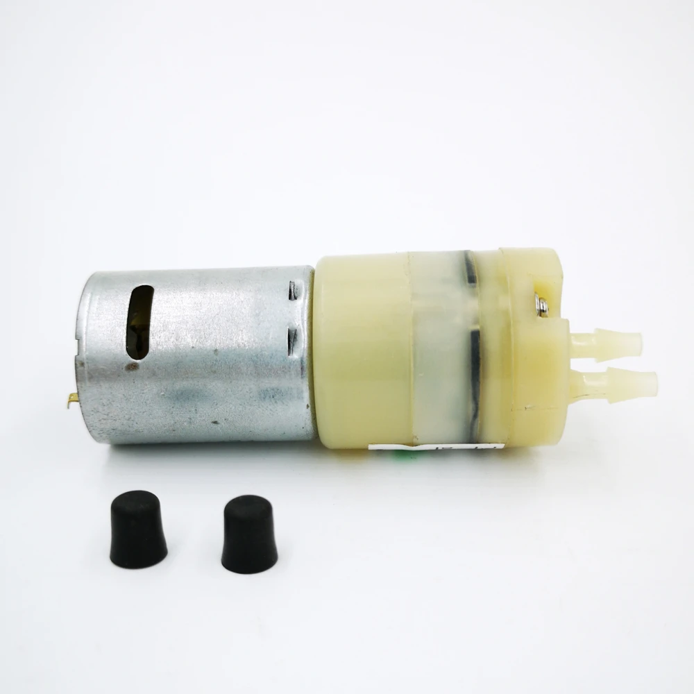 DC углеродная щетка 370 микромембранный насос воздушный нейлоновый Корпус DC12V