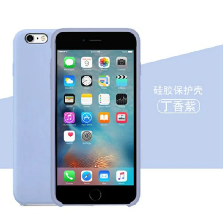 Жидкий силиконовый чехол для телефона для iphoneX чехол одноцветные матовые однотонные крышка чехол для iphone7 7plus 6 6s, 8, 8 plus, XS MAX